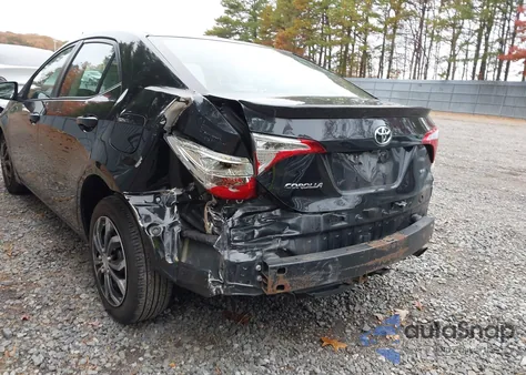 2015 Toyota Corolla Le из США, поврежденный, VIN 2T1BURHE4FC284491